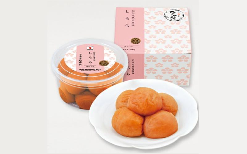 
紀州産南高梅 梅干し しらら （塩分5％）400g / A級品 梅干し 梅干 梅 和歌山 田辺 紀州南高梅 南高梅 うす塩 減塩 塩分控えめ ご飯のお供
