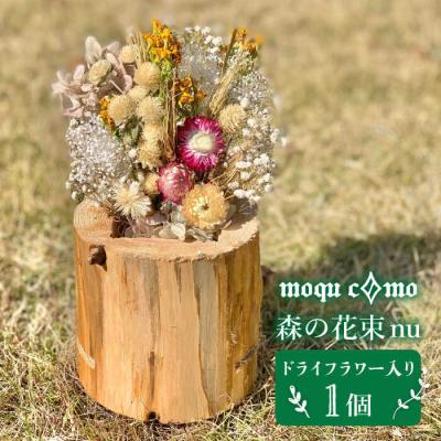 ふるさと納税 糸島市 《森の花束 nu》 ソロ(ドライフラワー入り 研き本体の単品) [AHF003]