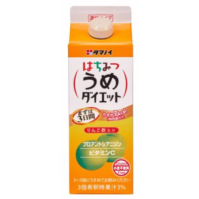 ふるさと納税 土浦市 タマノイのはちみつうめダイエット濃縮タイプ 500ml 12本
