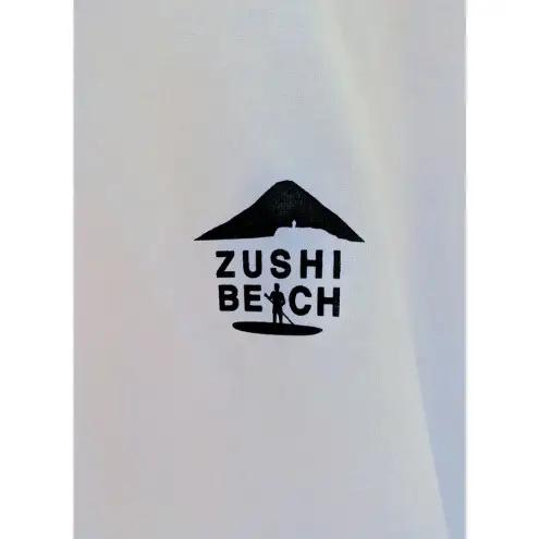 逗子オリジナルTシャツ ZUSHI LOCAL ロングＴシャツ(ホワイト) 神奈川 逗子市 Mサイズ