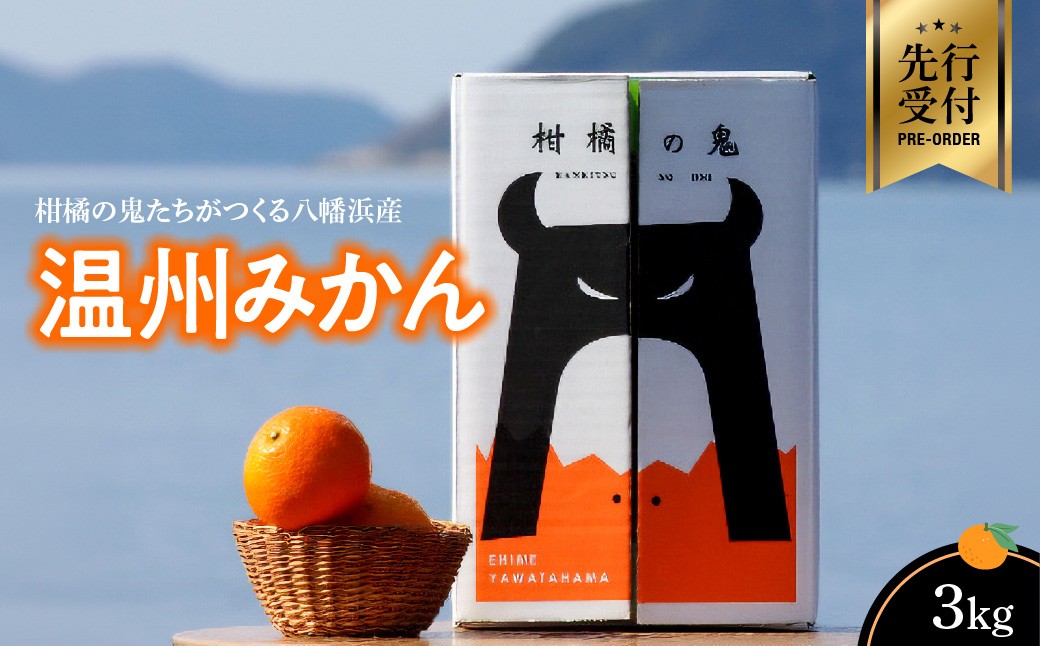 
                  【先行受付】柑橘の鬼たちがつくる八幡浜産・温州みかん3kg＜A56-55＞みかん ミカン 柑橘 フルーツ くだもの 果物 青果 ふるーつ 甘い ジューシー 産直 産地直送 旬 愛媛 八幡浜 ふるさと 【1504430】 YWTAS045
                