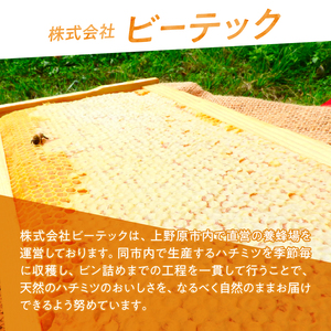 山梨県上野原市産 森のハチミツ 春の野花 （1kg×1本）