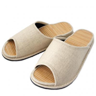 ふるさと納税 宮城県 スリッパ Dセノーテロゼッタ極 Lサイズ ベージュ