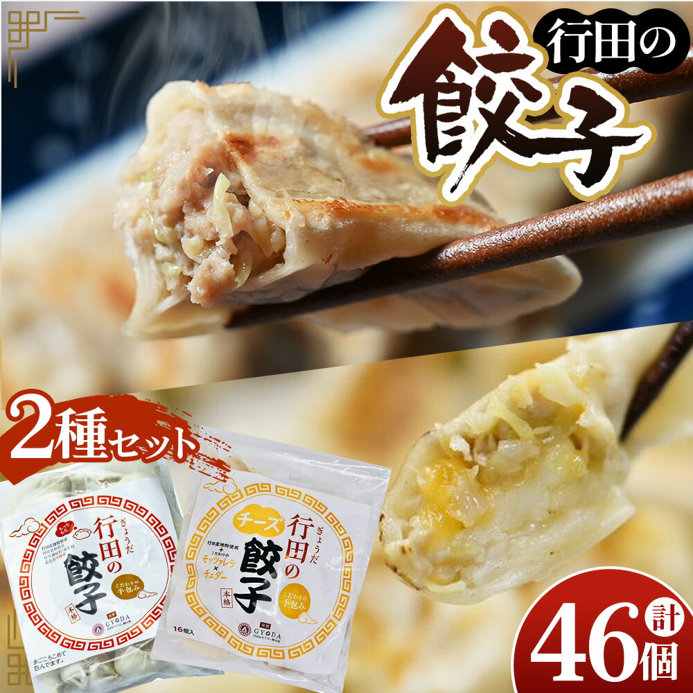 【ふるさと納税】No.280 餃子セット（行田のチーズ餃子・行田の餃子）各1袋 ／ ぎょうざ ギョウザ 送料無料 埼玉県