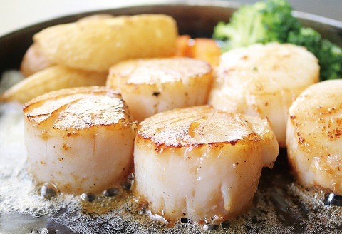 ホタテ貝柱(刺身用)250g×6P F-32018