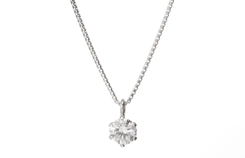 アルカンシェル プラチナ ダイヤ プチペンダント（計0.2ct）【鑑別書付き ジュエリー プレゼント ギフト ファッション アクセサリー 贈り物 贈答 お祝い 記念日】 J013-3