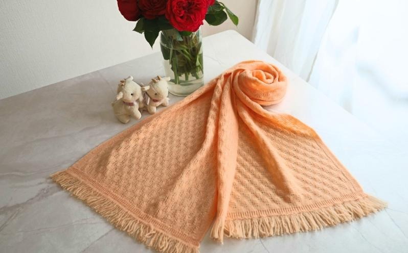 G3323 『Noble Fibre』100％カシミヤ・マフラー ベリーニ【高級 カシミア おしゃれ ファッション 防寒 かしみあ】