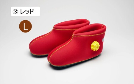 クロッツやわらか湯たんぽ/足用ショートタイプ(レッド・Lサイズ)_2011Z-5