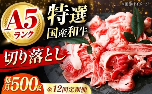 【全12回定期便】国産和牛切落し 500ｇ 冷凍 肉 お肉 牛肉 和牛 黒毛和牛 国産 国産牛 牛バラ バラ肉 バラ肉 切り落とし すき焼き すきやき カレー 肉じゃが 牛丼 冷凍 肉 お肉 牛肉 和牛 黒毛和牛 国産 国産牛 牛バラ バラ肉 バラ肉 切り落とし すき焼き すきやき カレー 肉じゃが 牛丼 大阪府高槻市/株式会社ミートモリタ屋 [AOAI052]