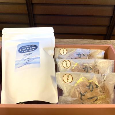 ふるさと納税 城里町 珈琲豆とかつどら3個【桂の清風/つぶあん】 |  | 01