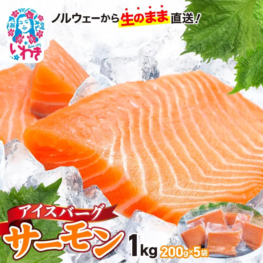 アイスバーグサーモン約200g×5P アトランサーモン