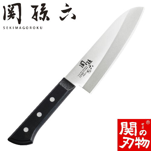 【ふるさと納税】【楽天限定】関孫六 安土 三徳包丁 165mm サビに強い ステンレス 砥ぎやすい おしゃれ 調理器具 キッチンツール ギフト 贈り物にも 貝印 H10-05