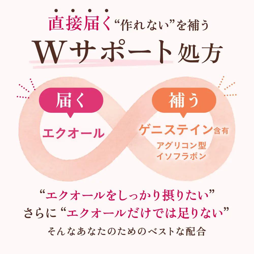 エクオール サプリメント ルミエル エクオール 2袋