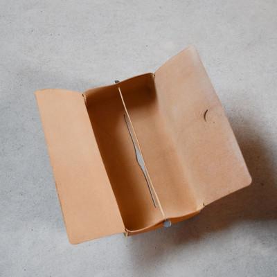 ふるさと納税 河内長野市 本革ティッシュカバー ベーシック ブラウン 国産レザー Teha’amana |  | 03