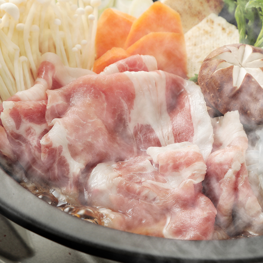 ＜松阪豚専門店　まつぶた＞松阪豚　すき焼き用（肩ロース・リブロース）各300ｇ