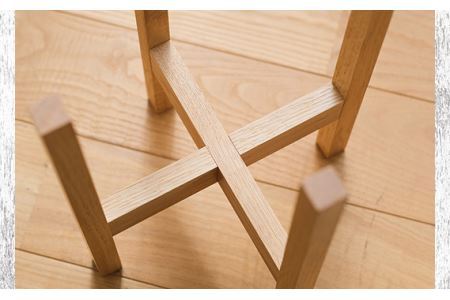 No.586-01 府中市の家具　 プランター・フラワースタンド  Sサイズ　ウォールナット