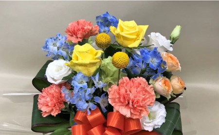 花 アレンジメント ギフト お誕生日 植物 季節 生花 おまかせ アレンジ プレゼント 贈答 贈り物 祝い 母の日 インテリア 立花ガーデン フラワーギフト お花 フラワーアレンジメント お届け：毎年