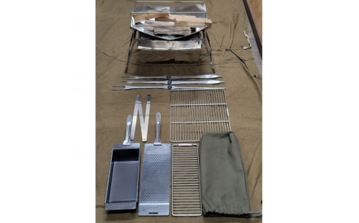 [TB-SET2]フェニックスライズの焚火台セット「TBMania(2枚火床)」【1388779】