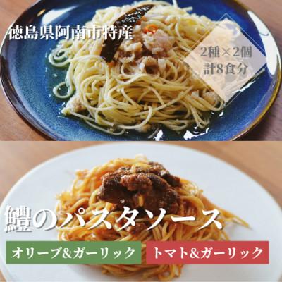 ふるさと納税 阿南市 徳島県阿南市産ハモのパスタソース2種セット×2個