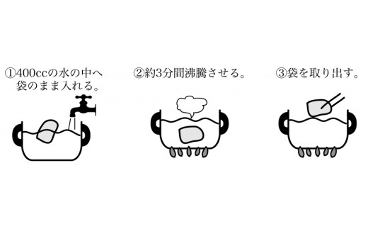 だし素材を細かく粉砕してティーバッグに詰めていますので、水から入れ約3分煮出すだけで本格的なだしがとれます。 