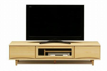 【幅179.4 奥行42 高さ42】OKティアラ国産ヒノキ180テレビボード