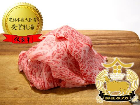 
            佐賀牛 ロース切り落とし 1㎏（500g×2P）
          