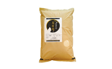 新米 五百川 5kg 新米 新潟県産 新米 [極早生] 新米 令和7年産 新米 三条市  [外山敏雄商店]