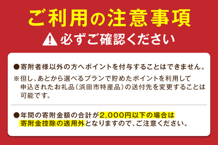 【あとから選べる】寄附1000円相当 島根県浜田市 あとから 【140_1538】