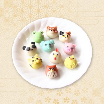 ふるさと納税 羽後町 西馬音内盆踊り上生菓子4種+どうぶつの上生菓子おまかせ6種(計10個)[No.5325-0434] |  | 01