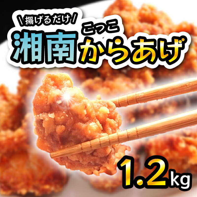 【ふるさと納税】 唐揚げ 1.2kg ( 400g × 3パック ) 【かながわグルメフェスタ グランプリ】 鶏肉 からあげ karaage 生肉 生 冷凍 冷凍からあげ 冷凍唐揚げ 冷凍惣菜 揚げるだけ 鶏 鳥肉 味付け肉 もも肉 揚げ物 惣菜 10,000円 1万円 送料無料 鳥仲商店 神奈川県 平塚市