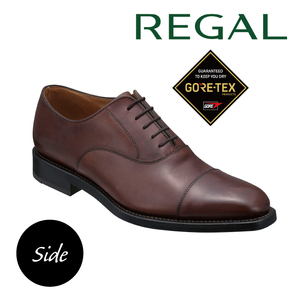 REGAL 218S ストレートチップ ダークブラウン 24.5cm