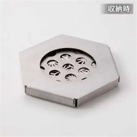 クッカーとしても!おうちでアウトドア気分が味わえるアロマ台【麻の葉】_雑貨   _【1417483】