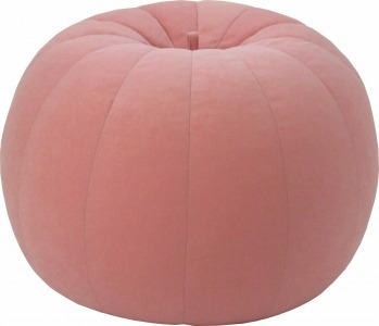 （カラ－：ピンク）ビーズクッション バルーン レギュラー 《カラー 全7色》／ 椅子 インテリア 雑貨 クッション カラバリ リラックス 手作り 国産