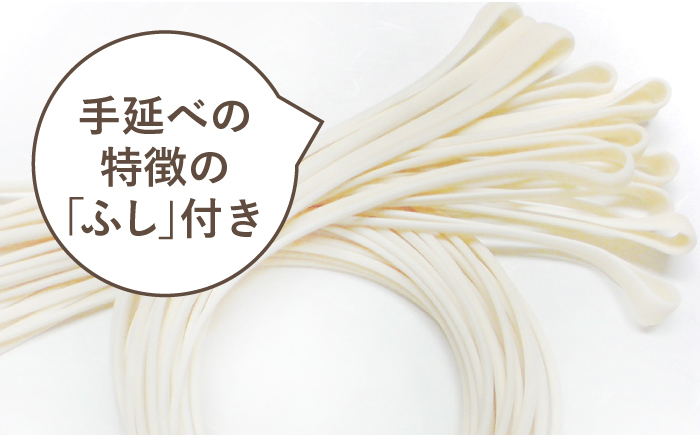 ＜2025年12月31日で終売＞【年末限定】手延べ半生うどん 30食 300g×10袋 / うどん玉 年越し うどん 麺 めん 半生麺 手延べ / 南島原市 / 川上製麺 [SCM050]