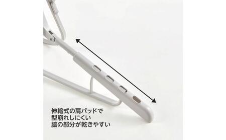 ホームコーディ　乾きやすい　パーカーハンガー　3本入 イオンリテール 日用品