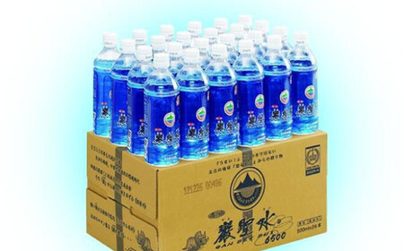 【全6回定期便】飲料 水 ミネラルウォーター 巌聖水6500 500ml×24本 広島県福山市/小林商事 ミネラルウォーター ペットボトル 500ml 24本 保存用 備蓄 防災[BAEA018]