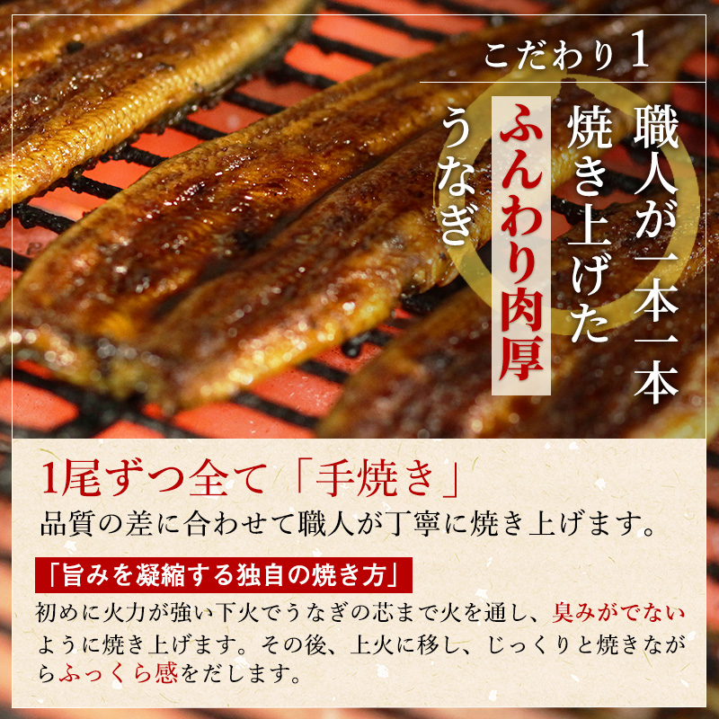 【ITI優秀味覚賞受賞】「うなぎの井口」蒲焼2カットセット【配送不可：離島】 ウナギ 鰻 