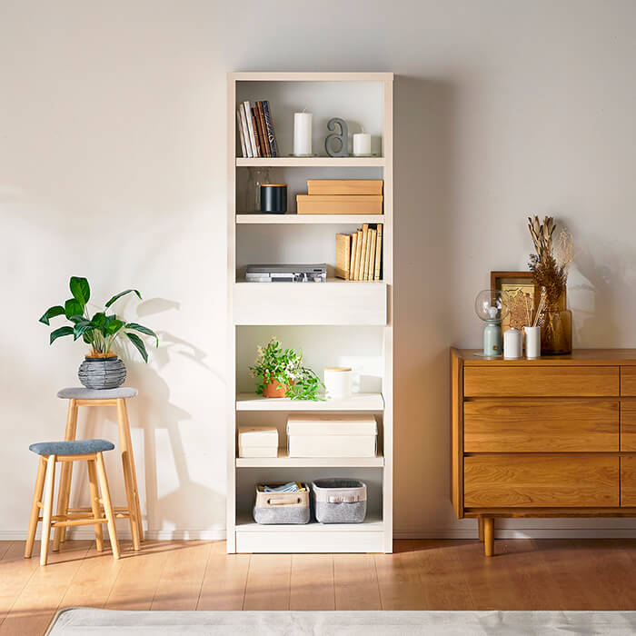 書棚 60cm幅 リーブル【諸富家具】：C145-009