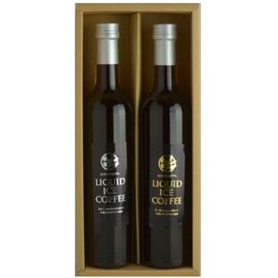 ふるさと納税 本巣市 瓶詰アイスコーヒーリキッド500ml×2本ギフトセット(ビター1本/スイート1本)無糖 |  | 03
