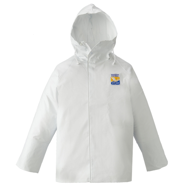 
            マリンエクセル　パーカー　ホワイト　1203061【サイズ：LL】 / 防水 作業着 作業服【logo045】
          