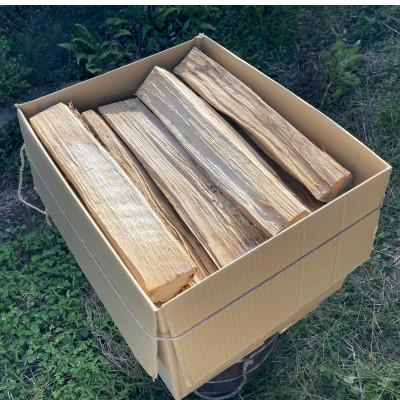 ふるさと納税 岡山市 岡山県産、ナラの乾燥薪　20kg