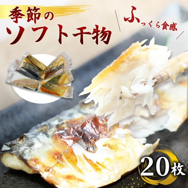 干物 20枚 おまかせ干物セット