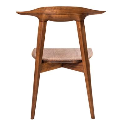 ふるさと納税 武蔵村山市 【KOMA】Sim arm chair　デザイン、座り心地共に認められた椅子【ウォールナット】 |  | 02