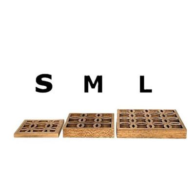 ふるさと納税 加茂市 組子コースター_ M |  | 03