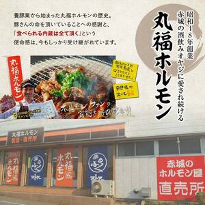 【定期便・全6回】 焼くだけ簡単「丸福ホルモン (うま塩ペッパー味)」定期便 合計3.6kg（600g×6回）｜豚ホルモン 豚⾁ 焼⾁ BBQ ガツナンコツ レバー ⽩モツ ⼤トロ ちょい飲み 味付き
