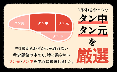 牛たん 大暴れ盛り 定期便 1.4kg×3回 牛肉【毎月配送コース】