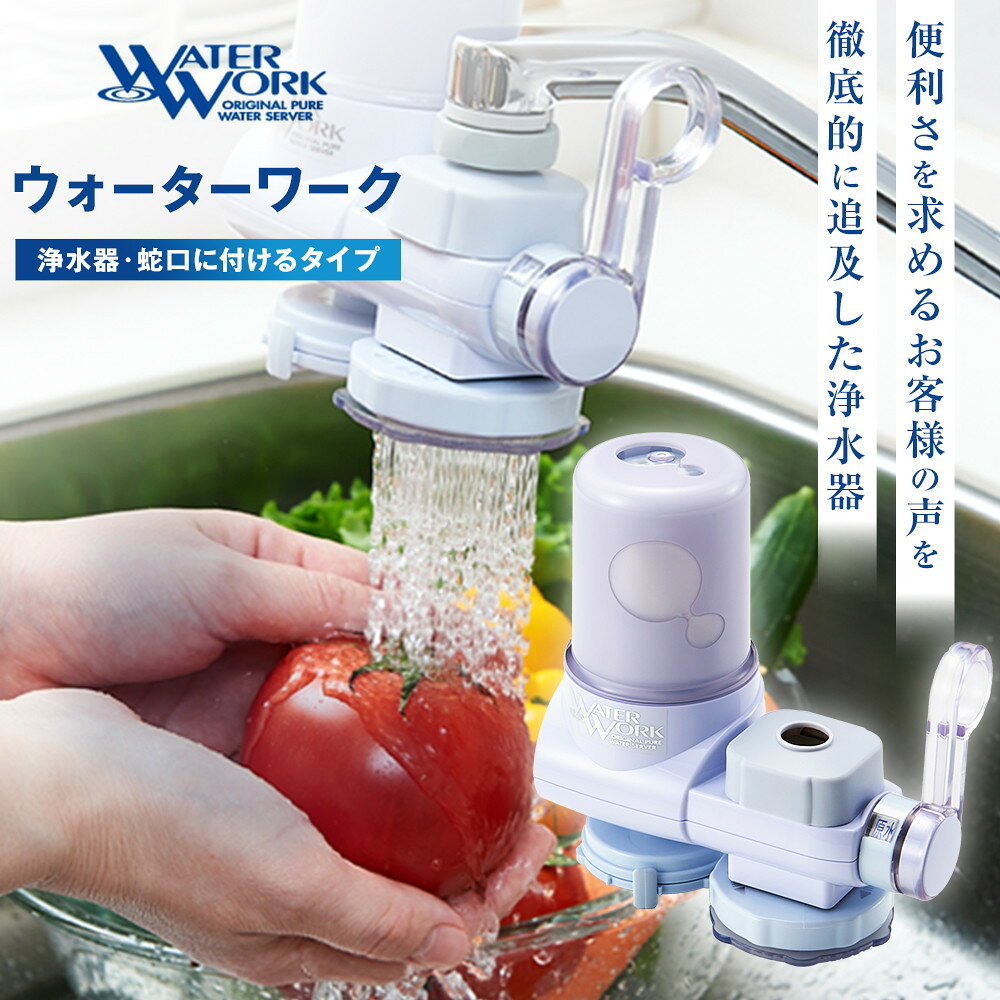 【ふるさと納税】浄水器ウォーターワーク【浄水器 高性能 おいしい水 暮らし 快適】 | 浄水器 ウォーターワーク 蛇口直結型 人気 おすすめ 飲料水 生活家電 キッチン用品 長野県 長野市 信州 信濃 ふるさと納税