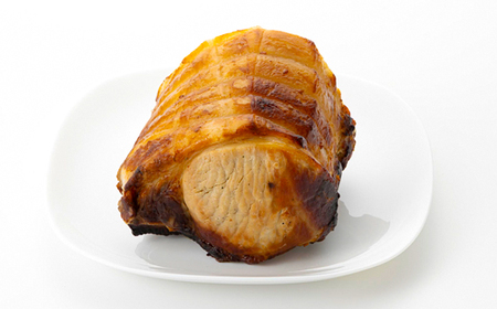 肉のプロが作った秘伝の味　手作り国産豚大判やわらかロース焼豚　400g×1本_焼豚 ロース 国産_【配送不可地域：離島】【1637249】