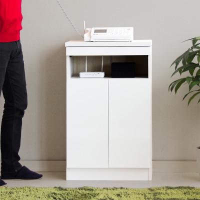 ふるさと納税 海南市 Golden FAX台 扉2枚タイプ ホワイト aku100340792