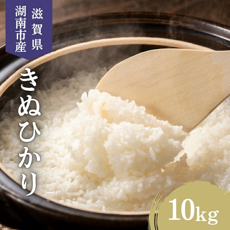 【ふるさと納税】【先行予約受付中】令和7年産 滋賀県産 米 きぬひかり 10kg